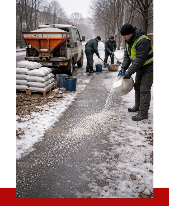 Реагент против гололеда в Отрадном с доставкой от 4892 р. | ПРОНЕРУДТрд
