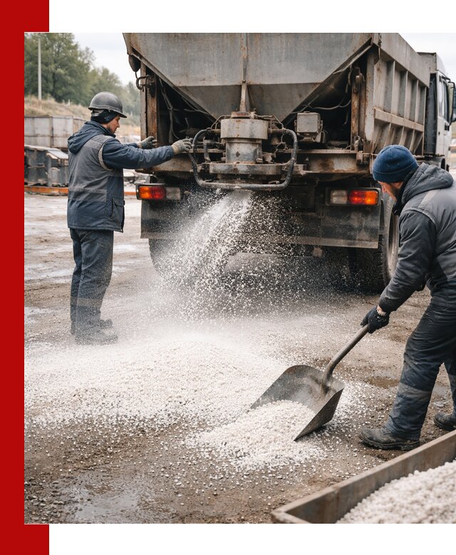 Доставка и продажа хлористого кальция в Отрадном