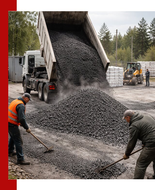 Доставка и продажа асфальтного гранулята в Отрадном