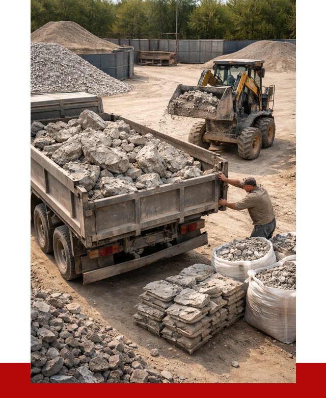 Купить бой бетона с доставкой в Отрадном от 5218 р. | ПРОНЕРУДТрд