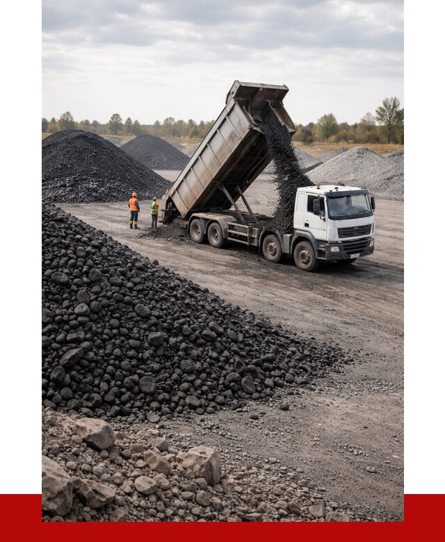 Купить уголь с доставкой в Отрадном от 6739 р. оптом | ПРОНЕРУДТрд