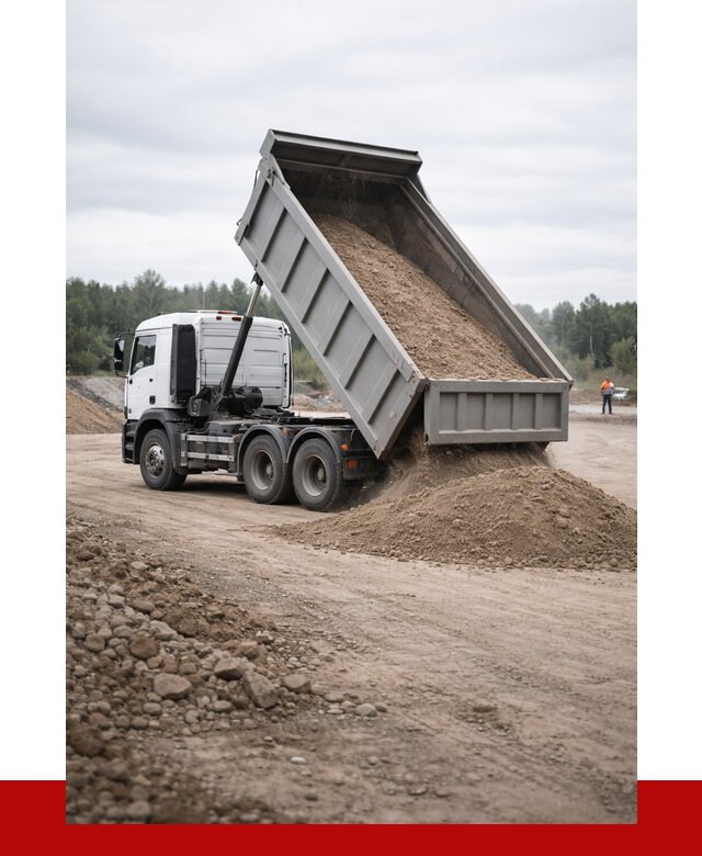 Доставка самосвалом 15 кубов в Отрадном от 7066 руб. | ПРОНЕРУДТрд