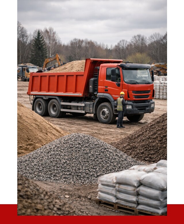 Доставка самосвалом 25 кубов в Отрадном от 8153 р. | ПРОНЕРУДТрд