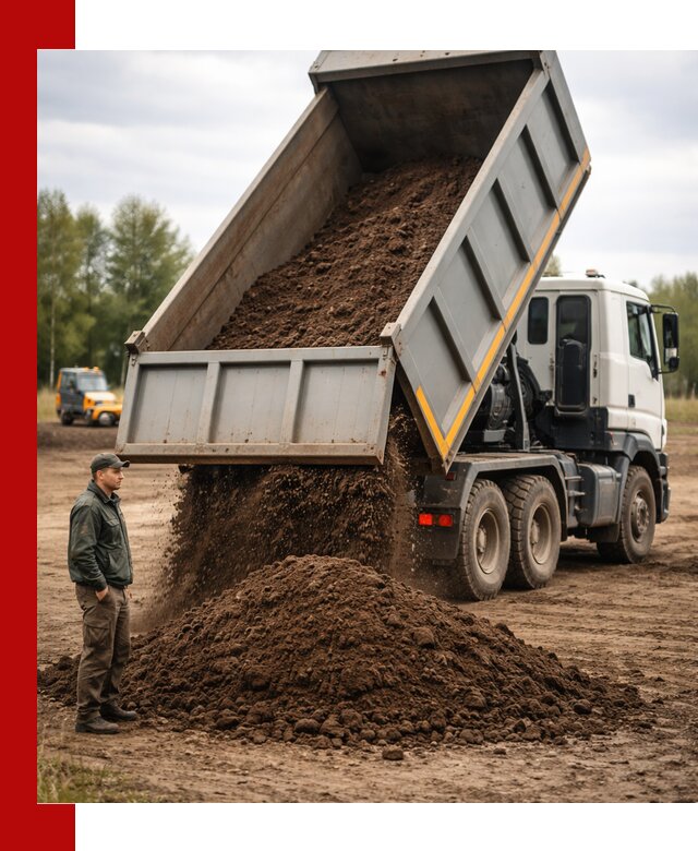 Аренда самосвала с водителем в Отрадном для сыпучих грузов и навоза