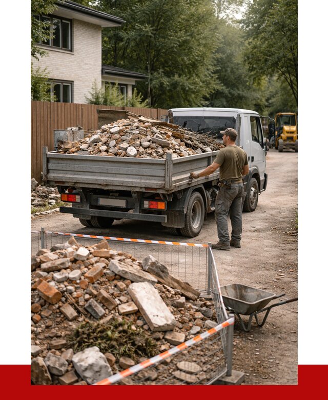 Вывоз строительного мусора с погрузкой в Отрадном от 8153 р | ПРОНЕРУДТрд