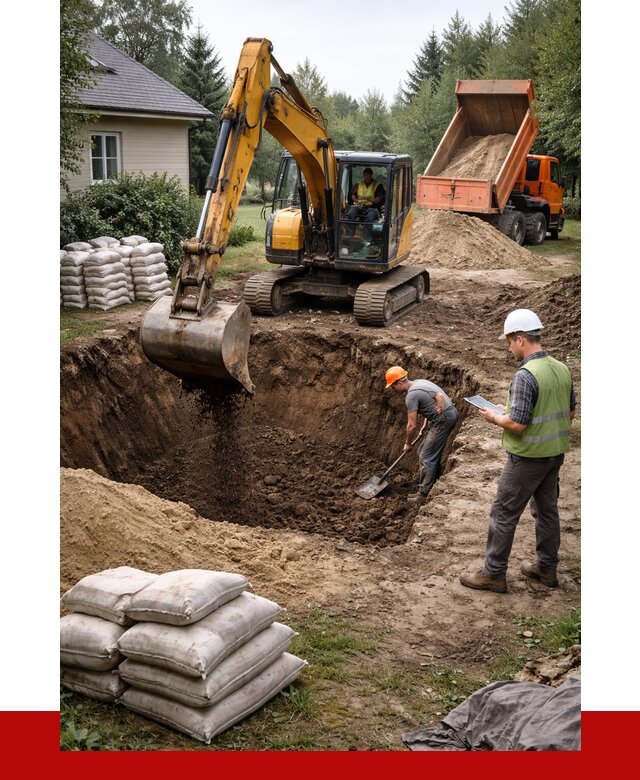 Рытье котлована в Отрадном быстро от 4892 р. ПРОНЕРУДТрд